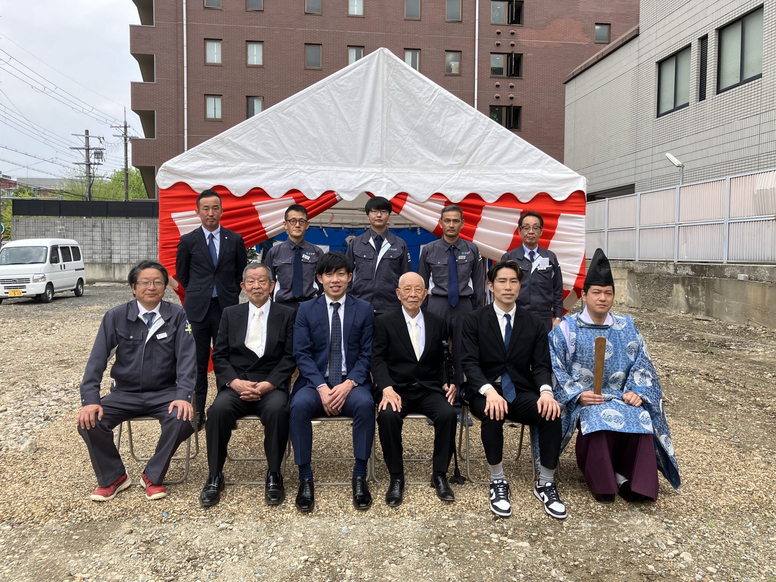 新倉庫建設に向けた地鎮祭を実施