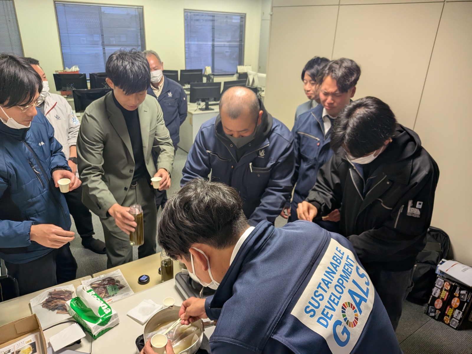 お出汁の勉強会を実施しました